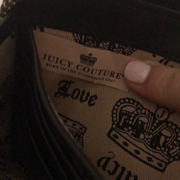 Black Velour Wallet - Picture 6 of 7